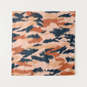 Camouflage Abstract: Vintage Seamless Wallpaper. Tapestry