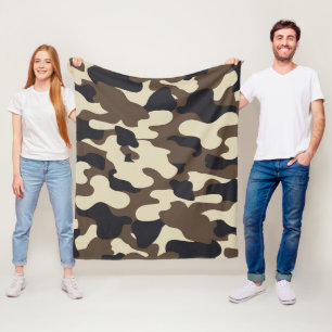Camouflage Accessories Fleece Blanket