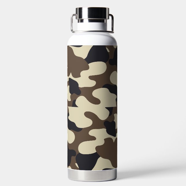 Camouflage Accessories Water Bottle (Back)