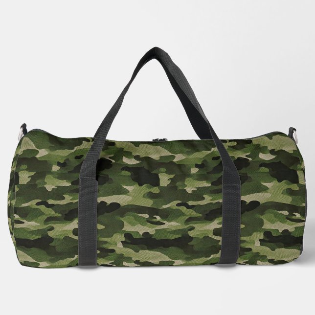 Camouflage Adventure Duffle Bag (Front)