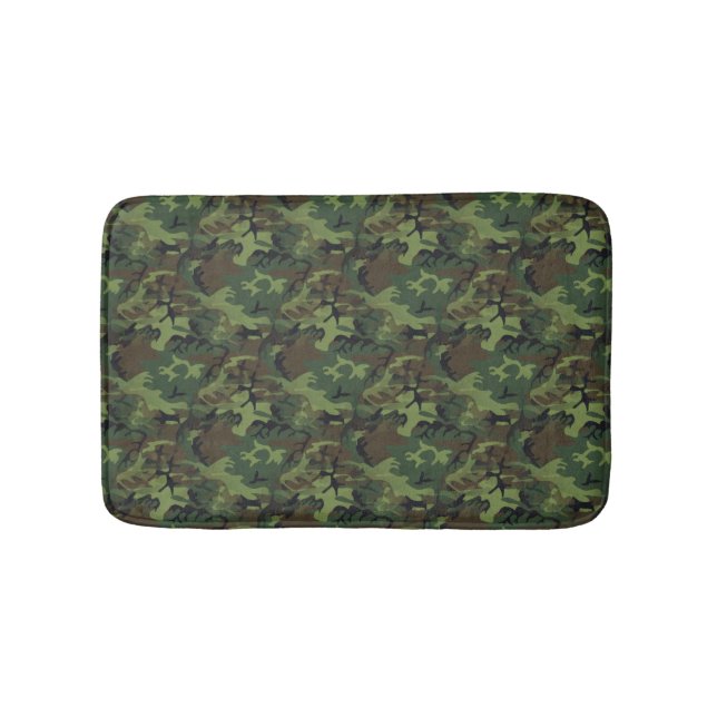 Camouflage Bath Mat (Front)