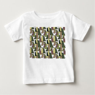 Camouflage Birds Baby T-Shirt