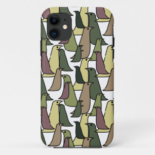 Camouflage Birds  iPhone 11 Case
