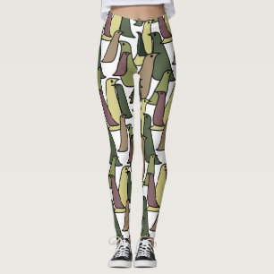 Camouflage Birds  Leggings