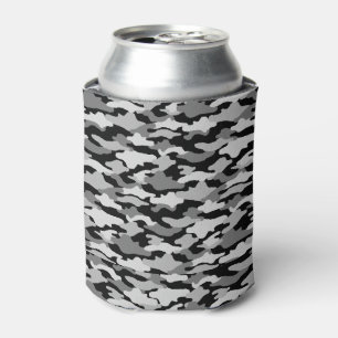 CAMOUFLAGE (BLACK) CAN COOLER