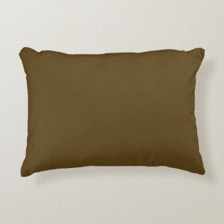 Camouflage Brown Accent Pillow