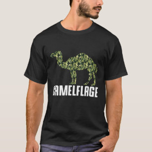 Camouflage Camel Dromedary Camelflage Hump Day Cam T-Shirt
