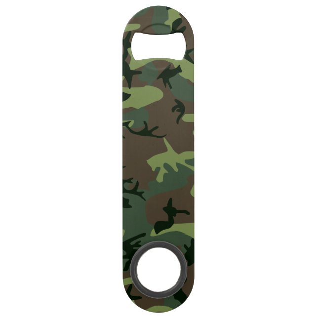 Camouflage Camo Green Brown Pattern (Back)