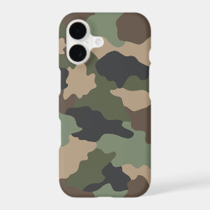 Camouflage Camo Military Khaki Tan Black Woodland