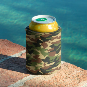 camouflage can cooler