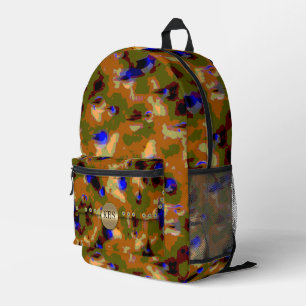 Camouflage Clutch Bag Backpack 