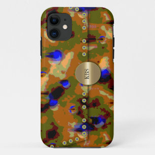 Camouflage Clutch Bag iPhone 11 Case