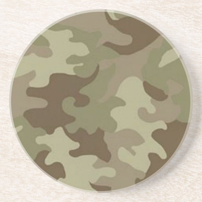 Camouflage Coaster (Front)