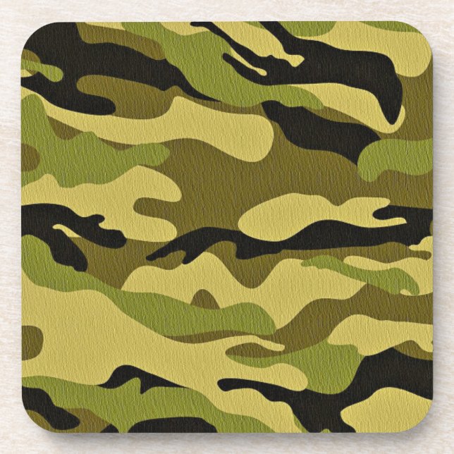 camouflage coaster set (Front)