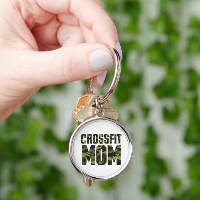 Camouflage CrossFit Champion Mum Key Chain (Hand)