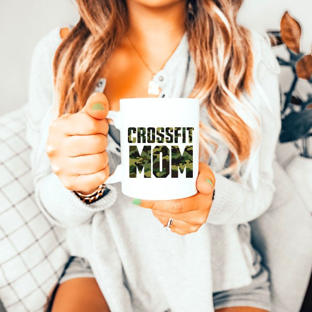 Camouflage Crossfit Champion Mum Mug (Creator Uploaded)