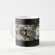 Camouflage Customisable Military Family Gift