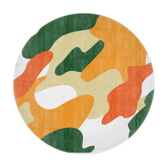 camouflage cutting board (Front)