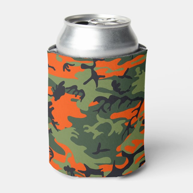 Camouflage design can cooler (Can Front)