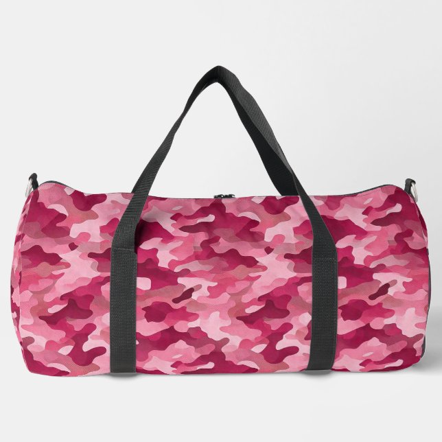 Camouflage Design Duffel Bag for Adventure (Front)