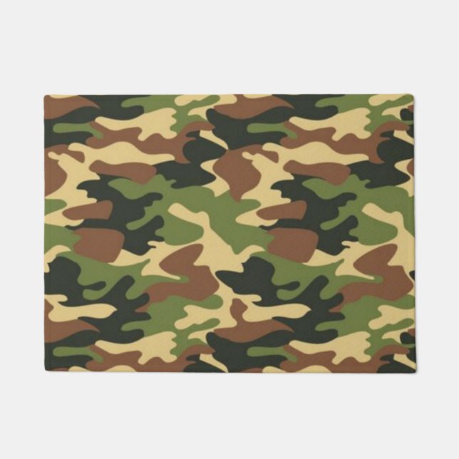 camouflage doormat (Front)