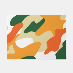 camouflage doormat