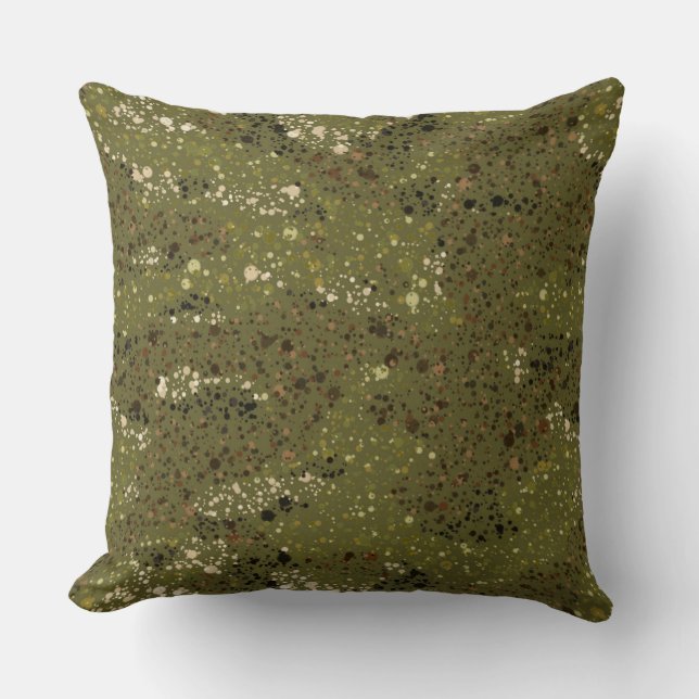 Camouflage Dots Cushion (Front)