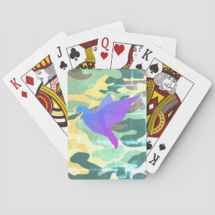 Camouflage Dove, Peace Cards