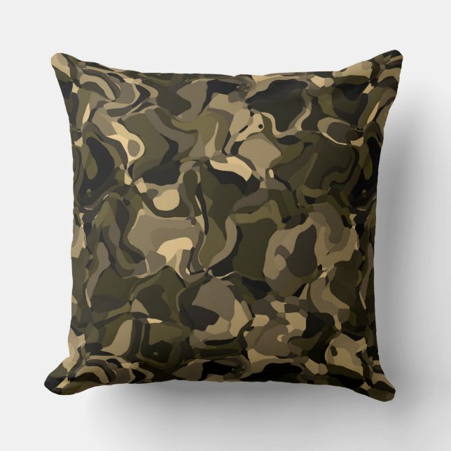 Camouflage Dreams Cushion (Front)