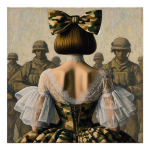Camouflage Duchess Poster