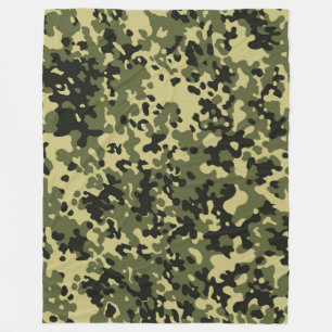 Camouflage Fleece Blanket