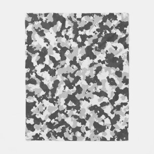 camouflage fleece blanket