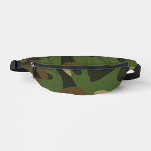 Camouflage Green Bum Bags