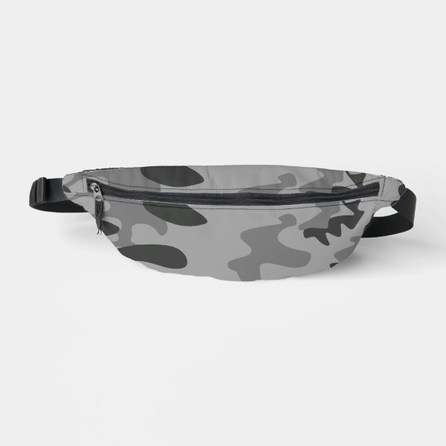 Camouflage Grey Accessories Bum Bags (Front)