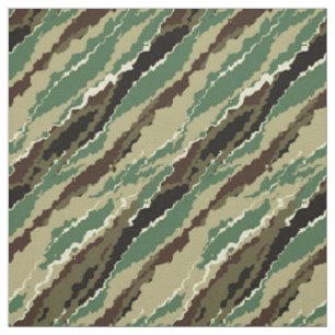 Camouflage Hakki spotted striped pattern Fabric