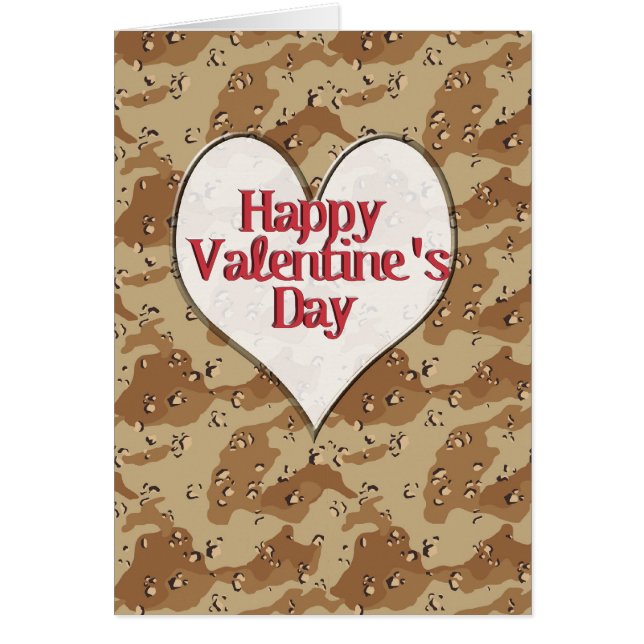 Camouflage Heart (Surprise Inside!) (Front)