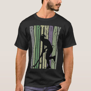 Camouflage Hockey Daughter Girl Birthday Happy Cam T-Shirt