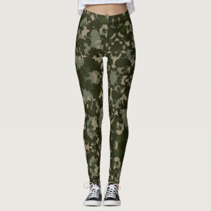Camouflage Jah Army - Power Yoga Leggings