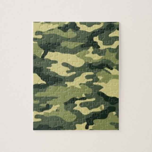 Camouflage Jigsaw Puzzle (Vertical)