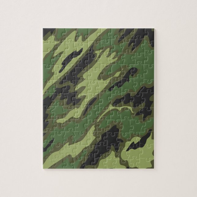 Camouflage Jigsaw Puzzle (Vertical)