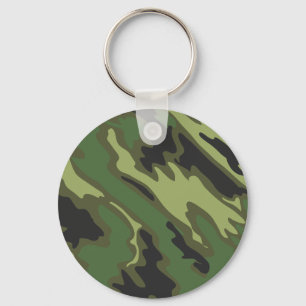 Camouflage Key Ring