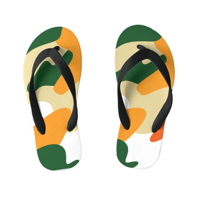 camouflage kid's thongs (Footbed)
