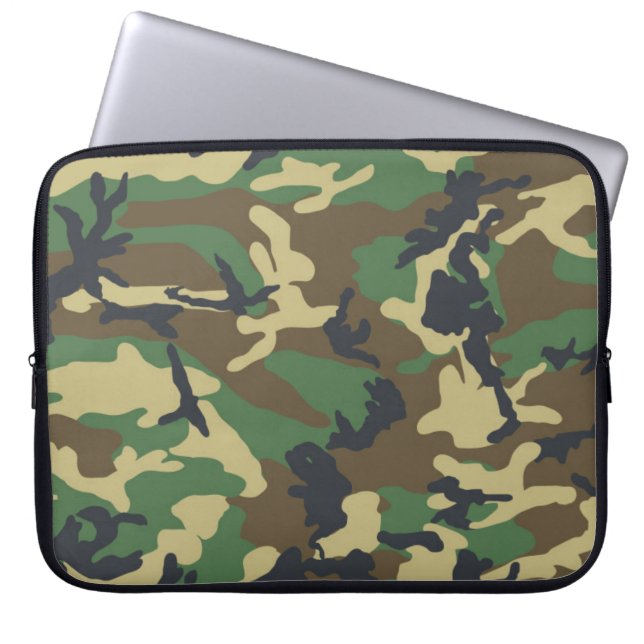 camouflage Laptop Sleeve (Front)
