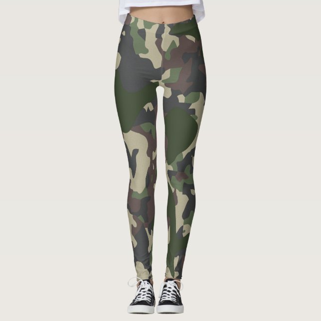 Camouflage Leggings (Front)