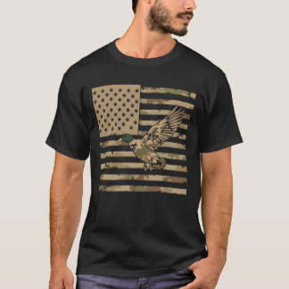 Camouflage Mallard Duck Hunting Camo Waterfowl  T-Shirt