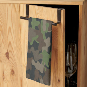 Camouflage Military inspired Tactical Outdoor  Tea Towel