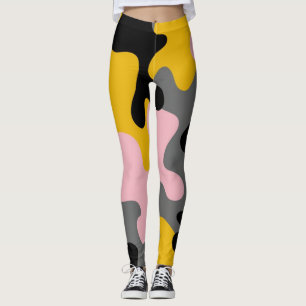 camouflage military pattern leggings