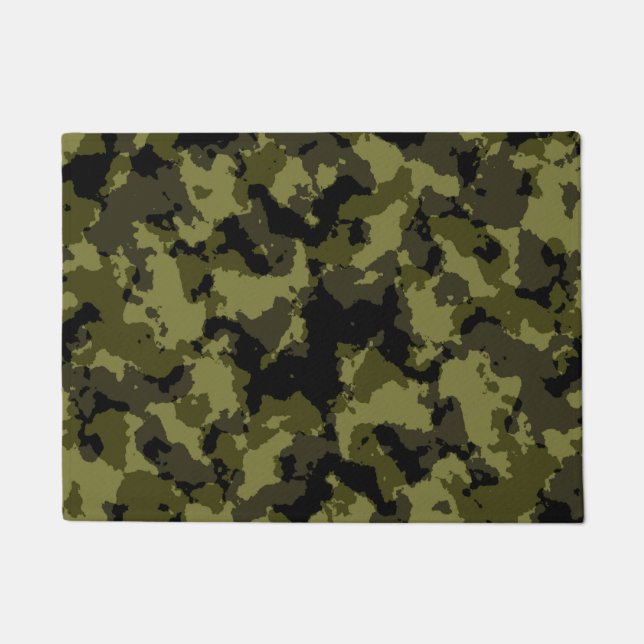 Camouflage military style doormat (Front)