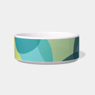 Camouflage, modern, cool, trendy, urban geometric bowl