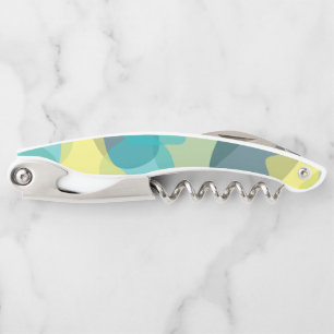 Camouflage, modern, cool, trendy, urban geometric corkscrew